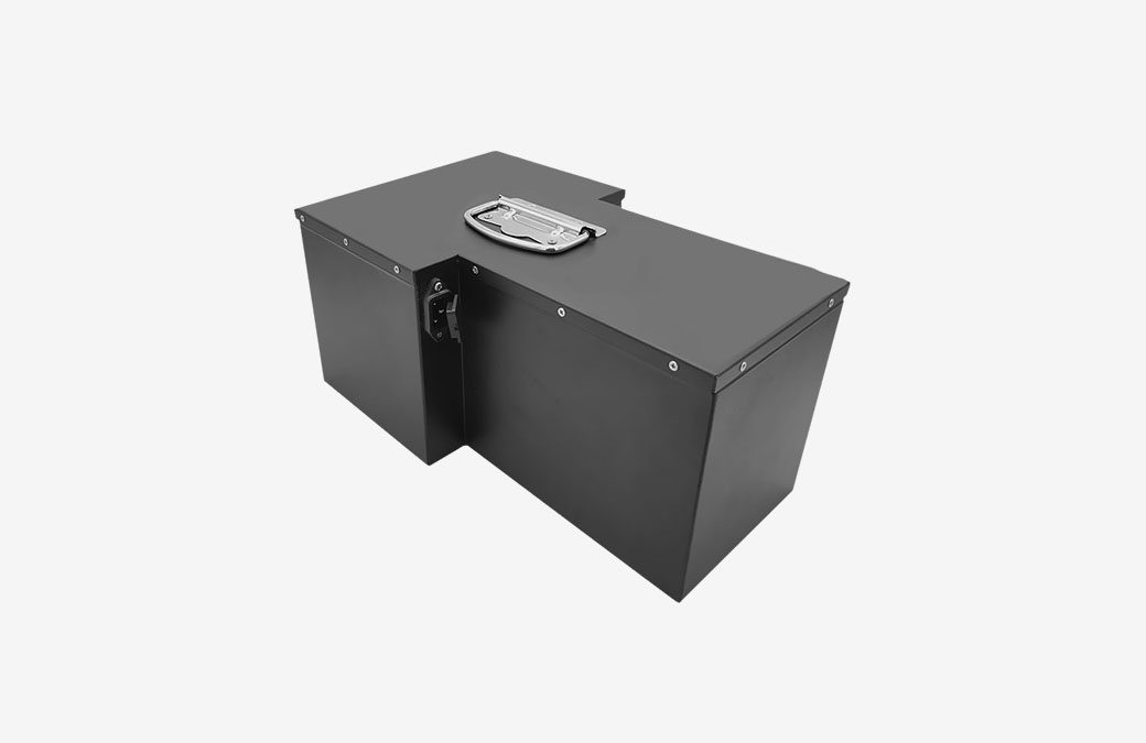 Electric motorcycle battery